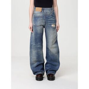 Mm6 Maison Margiela Jeans Woman Blue